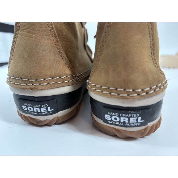 Sorel Waterproof Duck Boots | Leather & Rubber Lace-Up Winter Boots - Picture 2 of 4